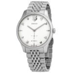 GUCCI G-Timeless Automatic Silver Dial Men's Watch YA126354
