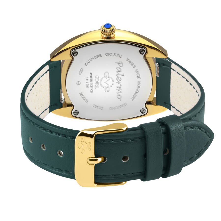Palermo Vegan Diamond Mother of Pearl Dial Ladies Watch 13105-V5 - luxury watch