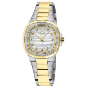 Potente Diamond Mother of Pearl Dial Ladies Watch 18203B - luxury watch