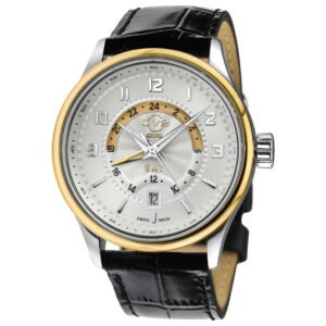 Giromondo 42mm White Dial Men's Quartz Watch 42307