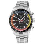 Regatta 42mm Black Dial Men's Quartz Watch 42700B
