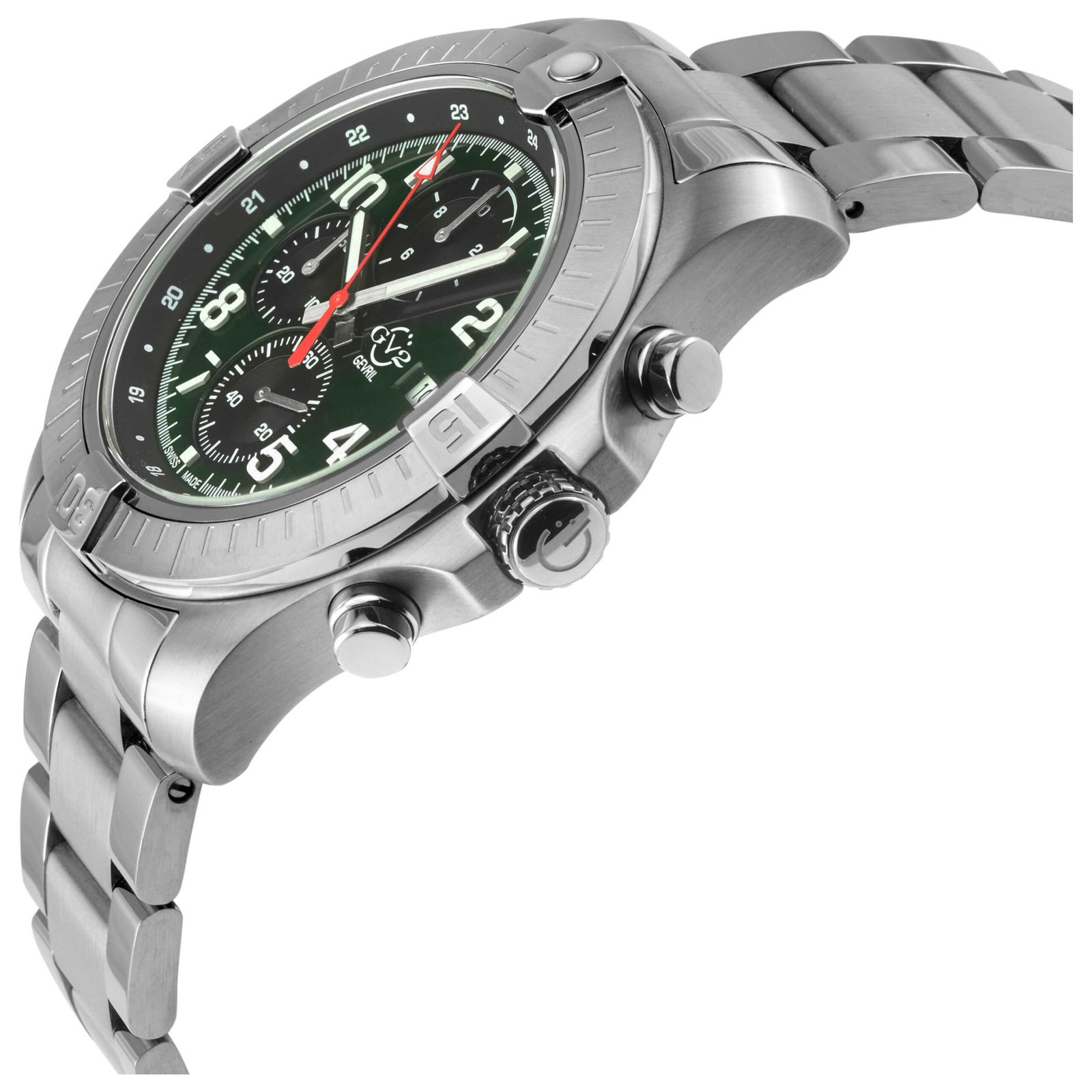 T38 45mm Green Dial Men's Quartz Watch 42802B - Image 2