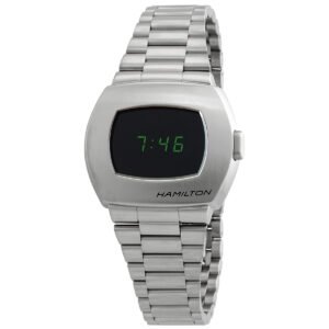 Hamilton American Classic PSR Quartz Digital Black Dial Men's Watch H52414131 - luxury watch