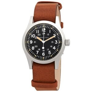 Hamilton Khaki Field Hand Wind Black Dial Men's Watch H69439531 - luxury watch