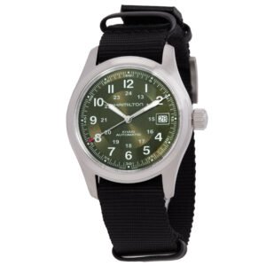 Hamilton Khaki Field Automatic Green Dial Men's Watch H70455960 - luxury watch