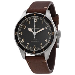 Hamilton Khaki Aviation Pioneer Automatic Black Dial Men's Watch H76205530 - luxury watch