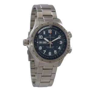 Hamilton Khaki Aviation X-Wind Lefty Automatic Blue Dial Men's Watch H77765141 - luxury watch