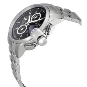 HAMILTON Timeless Classic Railroad Black Dial Chronograph Automatic Men's Watch H40616135