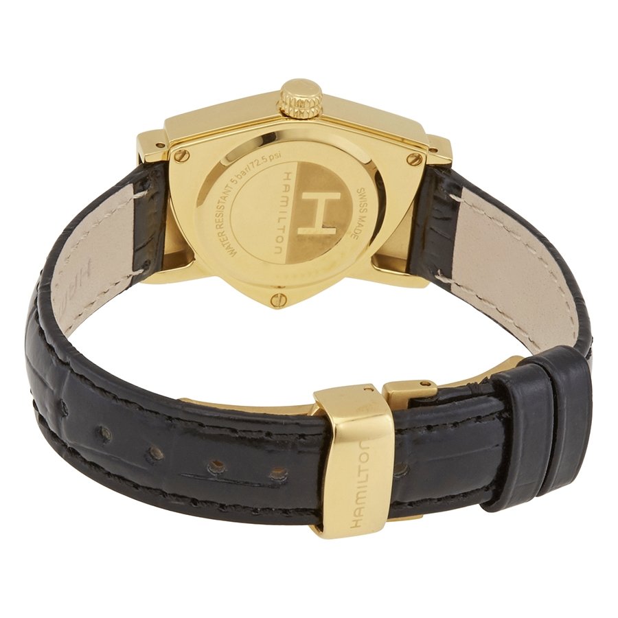 Hamilton Ventura Quartz Black Dial Asymmetric Watch H24101731 - Image 3