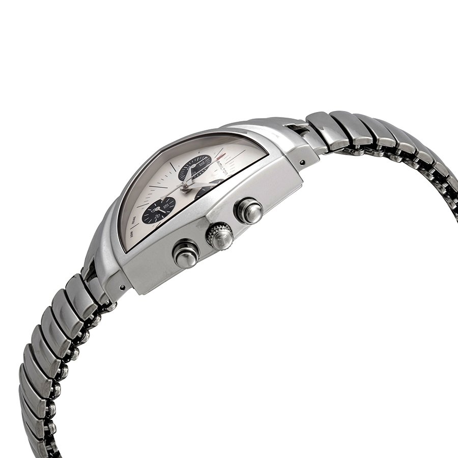 Hamilton Ventura Quartz White Dial Shield-shaped Men's Watch H24432151 - Image 2