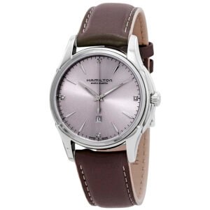Hamilton Jazzmaster Automatic Diamond Silver Dial Ladies Watch H32315891