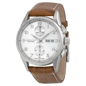 Hamilton Jazzmaster Maestro Silver Dial Brown Leather Men's Watch H32576555