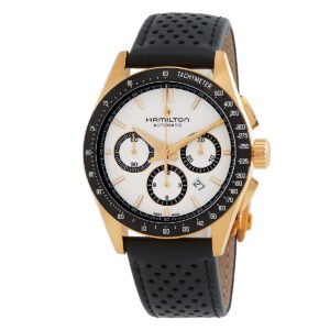 Hamilton Jazzmaster Performer Chronograph Automatic White Dial Men's Watch H36626710