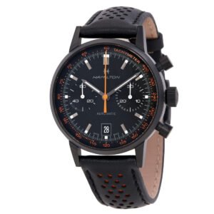 Hamilton American Classic Intra-Matic Chronograph Automatic Black Dial Watch H38446732