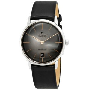 Hamilton Intra-Matic Automatic Black Dial Men's Watch H38455781