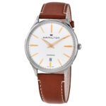 Hamilton Jazzmaster Thinline Automatic White Dial Men's Watch H38525512