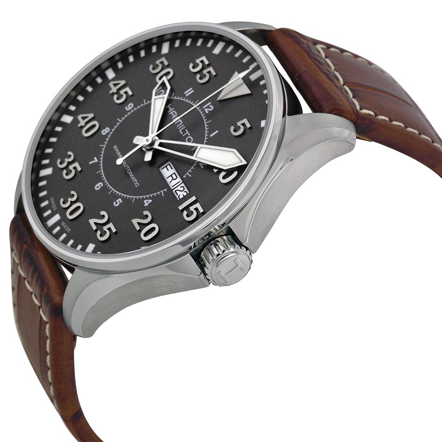 Hamilton Khaki Pilot Automatic Men's Watch H64715885 - Image 2