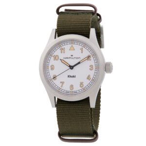 Hamilton Khaki Field Quartz White Dial Watch H69401910