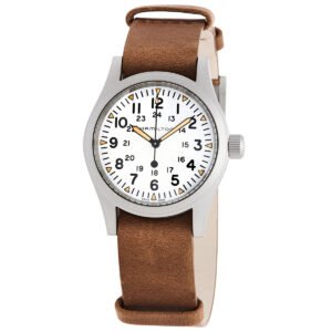 Hamilton Khaki Field Hand Wind White Dial Men's Watch H69439511