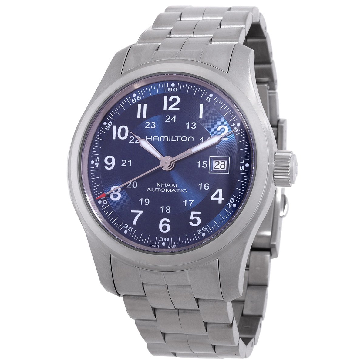 Hamilton Khaki Field Automatic Blue Dial Watch H70605140