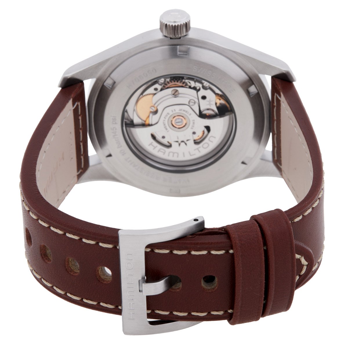Hamilton Khaki Field Automatic Blue Dial Watch H70605540 - Image 3