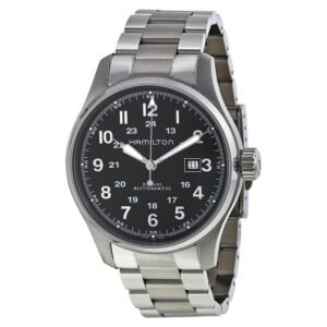 Hamilton Khaki Officer Automatic Black Dial Men's Watch H70625133