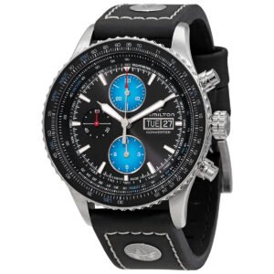 Hamilton Khaki Aviation Chronograph Automatic Black Dial Men's Watch H76706730