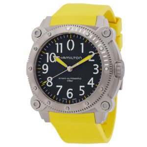 Hamilton Khaki Navy Automatic Black Dial Men's Watch H78535380