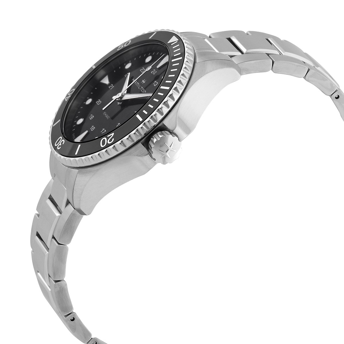 Hamilton Khaki Navy Scuba Quartz Black Dial Men's Watch H82201131 - Image 2