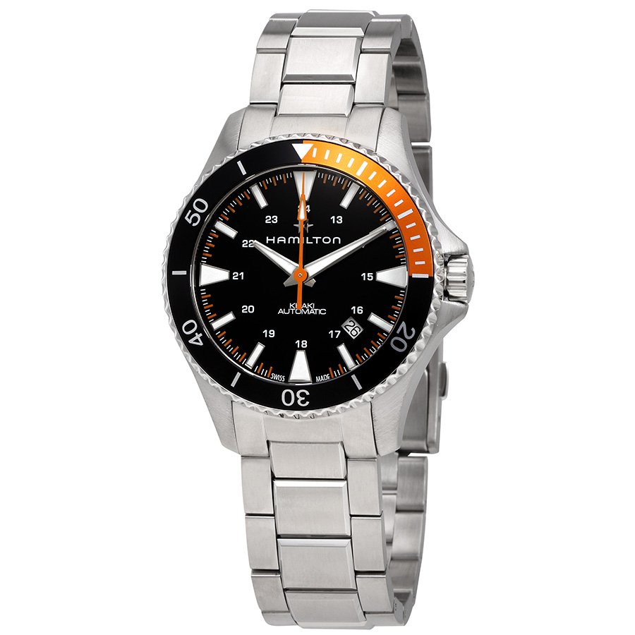 Hamilton Khaki Navy Scuba Automatic Black Dial Men's Watch H82305131