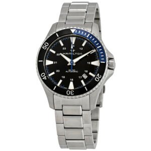 Hamilton Khaki Navy Scuba Automatic Batman Bezel Men's Watch H82315131