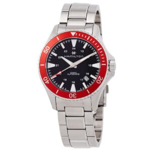 Hamilton Khaki Navy Scuba Automatic Black Dial Watch H82405130