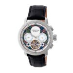 Heritor Aura Automatic Vitreous Enamel Dial Men's Watch HR3504