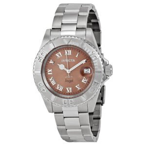 Invicta Angel Brown Dial Stainless Steel Ladies Watch 14362