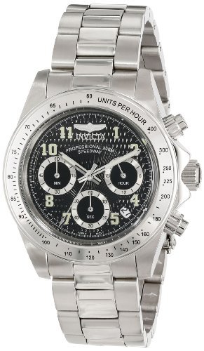 Invicta Speedway Chronograph Black Dial Men's Watch 17025