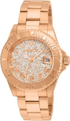 Invicta Angel Silver Glitter Dial Ladies Watch 22708