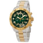 Invicta S1 Rally Chronograph Green Dial Two-Tone Men's Watch 26099