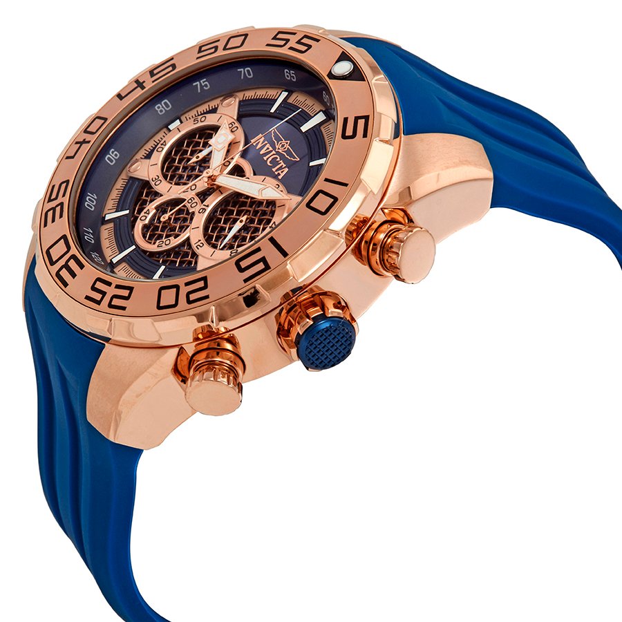 Invicta Speedway Chronograph Blue Dial Men's Watch 26305 - Image 2