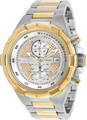 Invicta Aviator Chronograph Quartz Silver Dial Men's Watch 28120