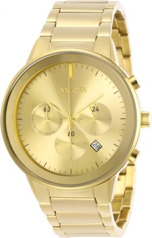 Invicta Specialty Chronograph Quartz Gold Dial Men's Watch 29481