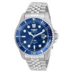 Invicta Pro Diver Quartz Blue Dial Stainless Steel Men's Watch 30610