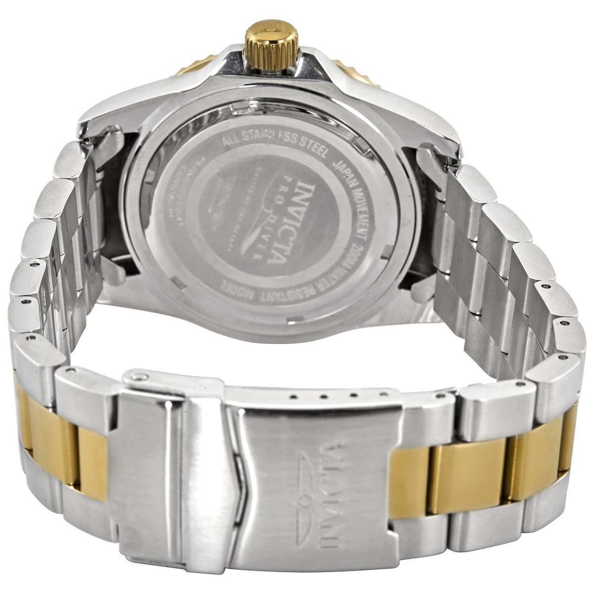 Invicta Pro Diver Quartz Blue Dial Two-tone Men's Watch 33268 - Image 3