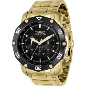 Invicta Pro Diver Chronograph Quartz Black Dial Men's Watch 37725