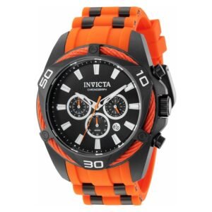 Invicta Bolt Chronograph Quartz Black Dial Men's Watch 43760