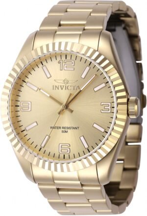 Invicta Specialty Quartz Gold Dial Men's Watch 47460
