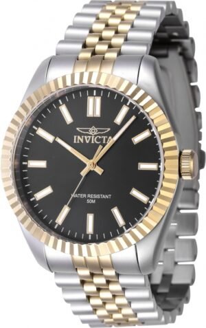 Invicta Specialty Quartz Black Dial Men's Watch 47483