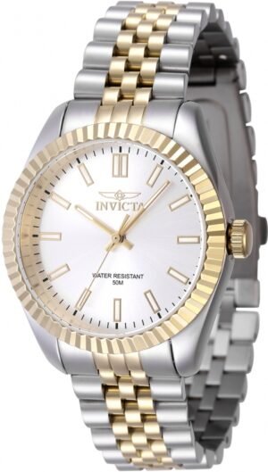 Invicta Specialty Quartz Silver Dial Ladies Watch 47500