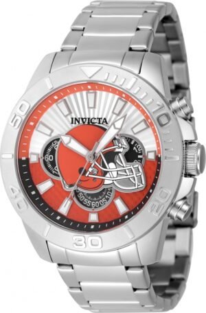 Invicta Nfl Cleveland Browns Chronograph GMT Quartz Men's Watch 47951