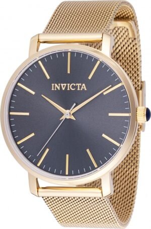 Invicta Angel Quartz Charcoal Dial Ladies Watch 48845