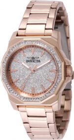 Invicta Speedway Quartz Crystal Silver Dial Ladies Watch 49131